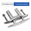 LJFMDLN Pull Up Boat Cleats Hidden Flush Mount Retractable Boat Claet, Marine Cleat Pop Up Boat Cleats5in, 6in, 8in, 10in, 12in Available, SUS316 (Size : 5 inch) view 3