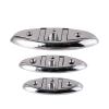 LJFMDLN 2 Pack Boat Deck Cleat Folding Flip Up Flush Dock Cleat 316 Stainless Steel Marine Mooring Rope Cleat for Dock Lines (Size : 8 inch) view 4