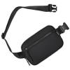 Telena Fanny Packs Crossbody Belt Bag Cross Body Bag Fashionable for Women with Adjustable Strap Black view 1