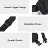 Telena Fanny Packs Crossbody Belt Bag Cross Body Bag Fashionable for Women with Adjustable Strap Black view 4