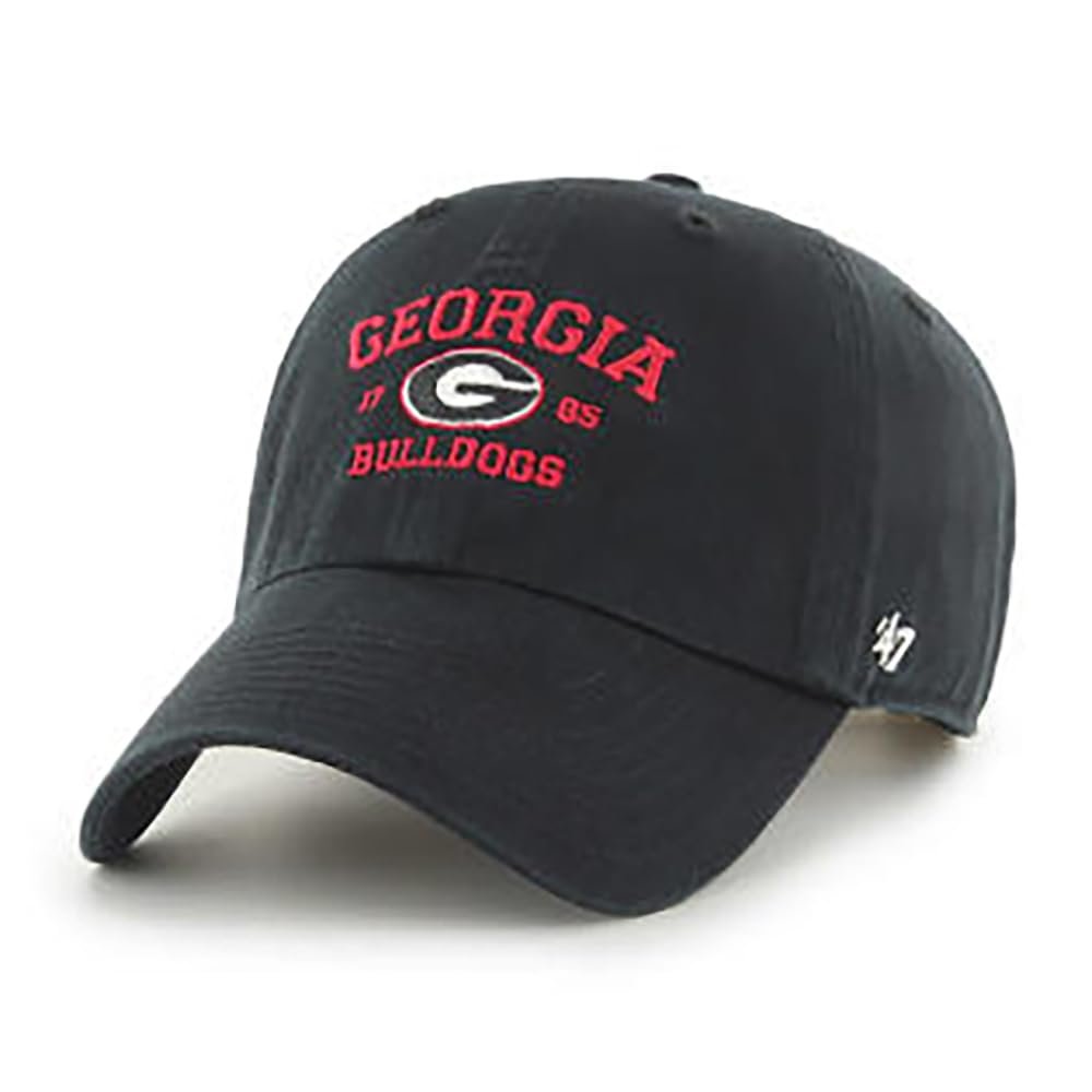 47 Georgia Bulldogs Black Original Clean Up Hat