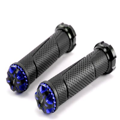 1 Pair Rubber Handle Grips for Surron Light Bee&Light Bee X Electric Cross-Country Bike SUR-Ron Handlebar Grips Replacement Part (Blue)
