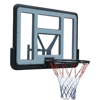 43" Wall Mounted Height Adjustable Fixed Basketball Cap,Basketball Backboard,Indoor Basketball HoopSuitable for Indoor and Outdoor Use Garage Mounted Basketball Hoop