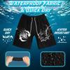 Srnede Mens Swim Trunks Swimming Trunks Swim Shorts Quick Dry 11 Inch with Mesh Lining Funny Swimwear Bathing Suits view 4