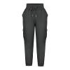 XUNRYAN Cargo Pants Womens High Waist Hiking Pants Lightweight Outdoor Athletic Pants Crop Trousers Joggers w Pockets Dark Gray view 4