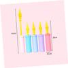 ibasenice 5pcs Handheld Air Pumps for Inflatables Balloon Pump Hand Party Blowers Plastic Portable Exercise view 4