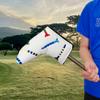 ROYMADE Golf Blade Putter Cover Premium Golf Putter Headcover Missile Design PU Leather Golf T Putter Head Cover (for White Putter 1pc) view 3