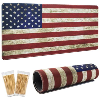24"x12" Cleaning Mat and Long Swabs - Mat for All Equipment Maintenance - Thick, Anti-Slip, Waterproof & Oil-Resistant Workbench Pad