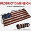 24"x12" Cleaning Mat and Long Swabs - Mat for All Equipment Maintenance - Thick, Anti-Slip, Waterproof & Oil-Resistant Workbench Pad view 3