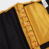 Hengzhifeng Women's Gothic Classic Satin Lace Up Boned Underbust Corsets Bustiers Top (Large,Turmeric) view 4