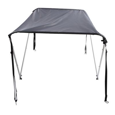 TOTITOM Boat Umbrella, Boat Shade Canopy, Aluminum Alloy Rod 210D Coated Oxford Cloth Sunshade for Inflatable Dinghy Canoe Kayak Boat