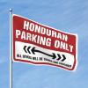Flag For Room Girls Honduran Parking Only Flag Playroom Decor Men Stuff (Size : 30X45CM) view 1