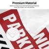 Flag For Room Girls Honduran Parking Only Flag Playroom Decor Men Stuff (Size : 30X45CM) view 3