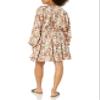 The Drop Women's Multi Floral Print Dolman Sleeve Mini Dress by @kelclight, M view 2