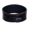 IBRO Powerlifting Lever Gym Belt  Power 10MM Extreme Heavy Duty Genuine Cowhide Leather Belts - Squats Deadlifts Bodybuilding Weight Lifting IPF Power Lifting Strongman for Men 10mm Black Red XL view 1