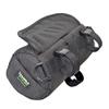 Handlebar Bag (Black & Green Burrito) | 2 Liter Capacity | Spacious Bike Bag w/ 2 Extra Long Buckle Straps & 1 Hook-and-Loop Strap | Water Resistant Front Basket | Bike Accessories | Made in USA view 2