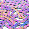 12speed 126Links Road MTB Bike Titanium Nitride Coating Chain Compatable for Shimano SRAM Campagnolo (DX12SL) (12 Speed, Black, 1) view 4