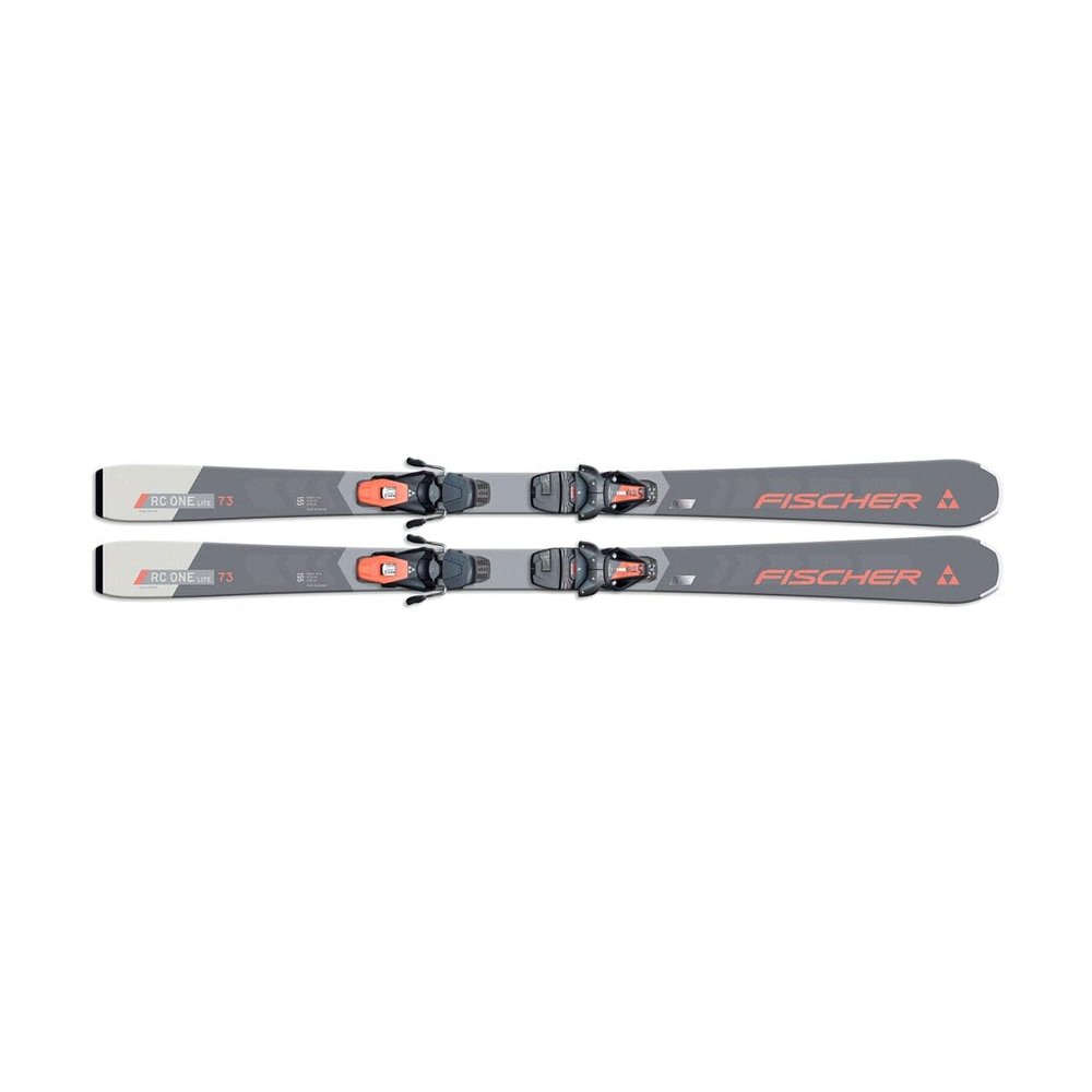 FISCHER Rc One Lite 73 with bindings Protector 10 GW SLR Brake 80 [N] Alpine Skis Set All Mountain