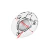 2 PCS Boat Slam Hatch Lifting Round Ring Handle 316 Stainless Steel Recessed Pull Lift Hardware for Marine Deck Hatch Boat Cabinet Door Locker Silver view 2