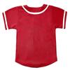 SPTEHW Kids Baseball Jersey Button Down Hip Hop T Shirts Personalized Softball Jersey for Boys Girls (2 Years,red) view 2