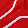 SPTEHW Kids Baseball Jersey Button Down Hip Hop T Shirts Personalized Softball Jersey for Boys Girls (2 Years,red) view 3