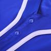 SPTEHW Kids Baseball Jersey Button Down Hip Hop T Shirts Personalized Softball Jersey for Boys Girls (2 Years, Blue) view 3