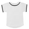 SPTEHW Kids Baseball Jersey Button Down Hip Hop T Shirts Personalized Softball Jersey for Boys Girls (6 Years, White) view 2
