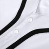 SPTEHW Kids Baseball Jersey Button Down Hip Hop T Shirts Personalized Softball Jersey for Boys Girls (6 Years, White) view 3