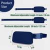 Mini Fanny Pack Lightweight Small Belt Bag Fits Phones Unisex for Travel, Gym, Daily Use Crossbody or Waist view 4