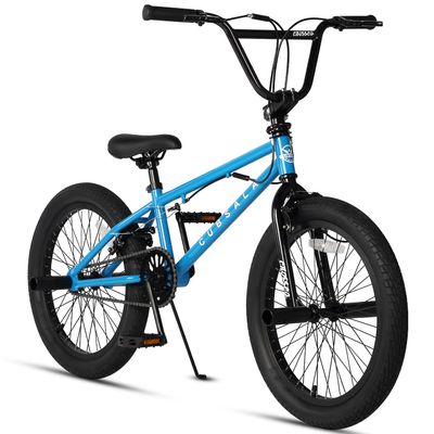 cubsala Freestyle BMX Bike, 20 Inch Kids Bicycle for 7-13 Years Old Kids and Beginner Level Rider, Blue