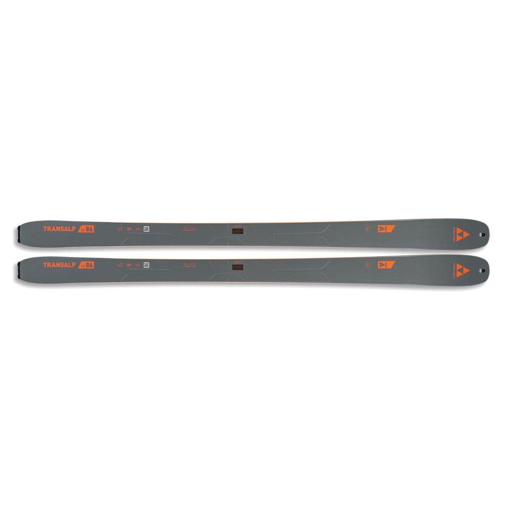 FISCHER Unisex Transalp 86 CTI Lightweight Stable All Mountain Alpine Tour Snow Skis Without Bindings, 176