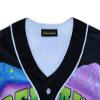 TIFIYA Bel-Air #23 Baseball Jersey Short Sleeve Button Down Baseball Shirts for 80s 90s Theme Birthday Party TT012-Black2-XL view 4
