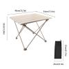 CIRONI 2-4 Person Camping Table, Tracked Lightweight Picnic Table with Carry Bag, Portable Outdoor Folding Table for Hiking, Backpacking and Fishing(Green,Large) view 2