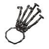 Starsouce Punk Style Skull Skeleton Hand Bracelet with Ring Halloween Goth Ghost Claw Finger Hand Bone Bracelet for Women view 1