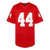 44 Red Football Jersey Forrest Gump Shirt Stitched Movie Sports Pullover Casual Men's Clothing S-3XL (Medium, 44-Red) view 3
