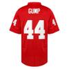 44 Red Football Jersey Forrest Gump Shirt Stitched Movie Sports Pullover Casual Men's Clothing S-3XL (Medium, 44-Red) view 4