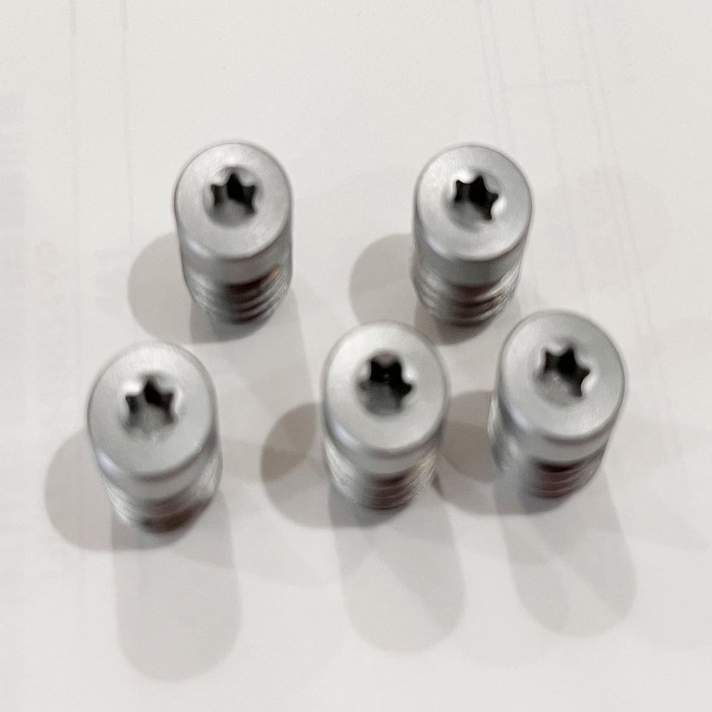 5pc Golf Weight Screw Fit for Ping G35 G400 G410 G425 G430 Black Dot Iron (5pc 4g)