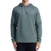 M MAELREG Mens Hoodies Golf Green Warmth Performance Melange Sport Casual Fleece Sweatshirts for Mens Hoodie view 2