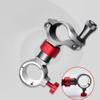 Naiveferry 1Pc Fishing Chair Umbrella Holder, Aluminum Alloy Outdoors Umbrella Clamp Stand 360-degree Rotatable Umbrella Mount Clip Bracket for Outdoor Fishing Camping Beach view 2
