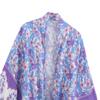 Boho Wrap Kimono Tops Casual Lace Ups Batwing Sleeve Short Robes Summer Cover Ups Women view 2