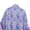 Boho Wrap Kimono Tops Casual Lace Ups Batwing Sleeve Short Robes Summer Cover Ups Women view 3