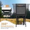 Goplus Hunting Chair, 360 Swivel Hunting Blind Chair with Carrying Strap, 330LBS Capacity, Folding Silent Deer Hunting Chair, Portable Ground Blind Chair for Fishing Camping, No Assembly view 4
