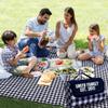 Custom Empire Shop Personalized Extra Large Picnic Blanket - Customized Outdoor Beach Blanket Waterproof Sandproof Portable Blankets - Foldable and Lightweight Mat for Camping, Park, Hiking, Patio view 2