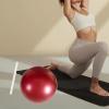 kowaku Small Pilates Ball Core Ball Thickened Slip Resistant Anti Exercise Ball Workout Ball for Stretching Core Training Gymnastics, Red view 2