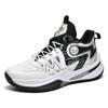 VAXAV Women's Men's High Top Basketball Shoes Outdoor Sports Sneakers Athletic Running Tennis Shoes Size 9.5/8 White Purple view 1