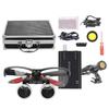 NSKI Portable 5W LED Head Light Headlight with 2.5X 3.5X Loupes Binocular Loupes Magnifying Glasses Optical Glass (Black, 2.5X) view 1