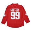 Youth 99 Gretzky Hockey Jersey 1991 Team Canada Ice Hockey Jersey Stitched (Large, Red) view 2