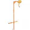 Assembly Air Conditioner Winch, Manual Stainless Steel Outside Installation Lifting Crane, Folding Self-Locking Manual Crane MINGPING (Color : 150kg 10m All Set) view 1