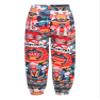 dPois Kids Girls Printed Yoga Pants Casual Harem Pants Bloomers Gym Fitness Trousers Running Pants Colorful 2-3 Years view 3