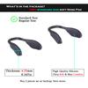 2 Pcs Replacement Nose Piece Nose Pads for Oakley Split Shot OO9416/Split Time OO4129/Targetline OO9397/Crossrange OO9361/Crossrange XL OO9360/Crossrange OO9359 OO9382 Sunglasses Frame, Black view 3